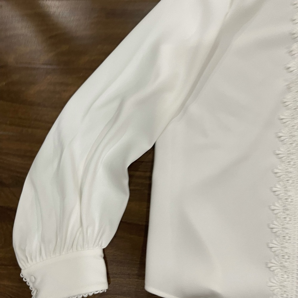 ZARA long  sleeve dress blouse - Picture 5 of 8